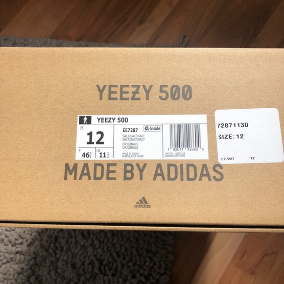 Yeezy 500 Salt - Picture 7 of 8